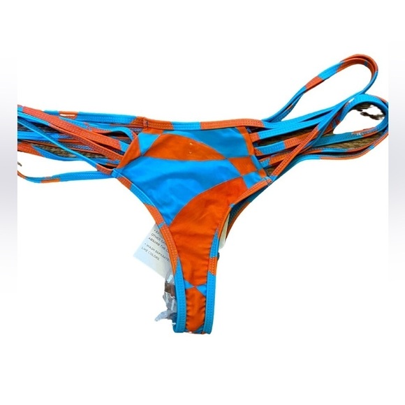 FABLETICS High Waisted Strappy Bikini Bottoms. - Picture 5 of 11